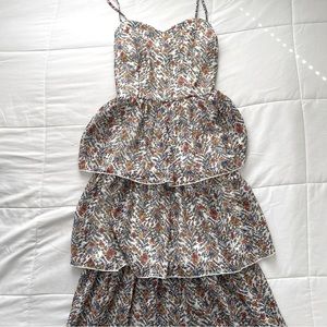 Emerald Sundae Floral Dress